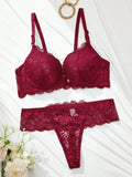 Conjunto de Lingerie em Renda Premium Paris