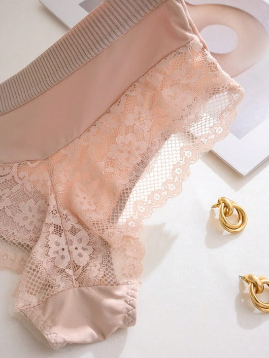 Kit 3 Calcinhas Confort Lace