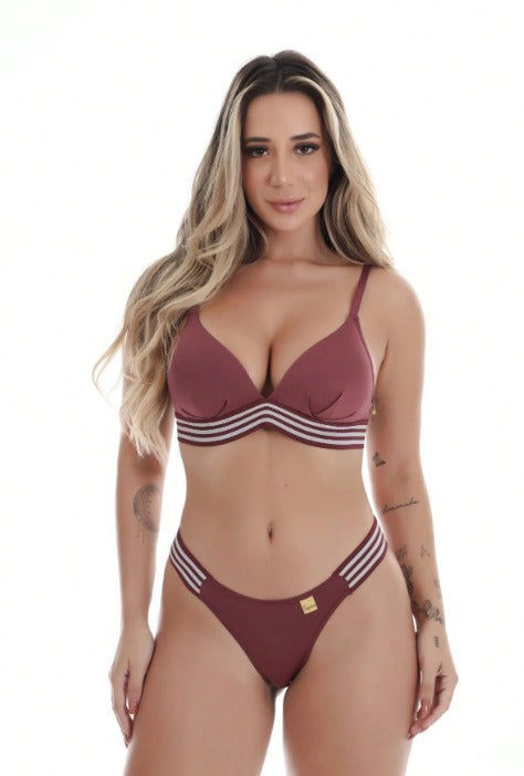 Conjunto Confort Stripe – Liberdade Absoluta e Alta Sustentação