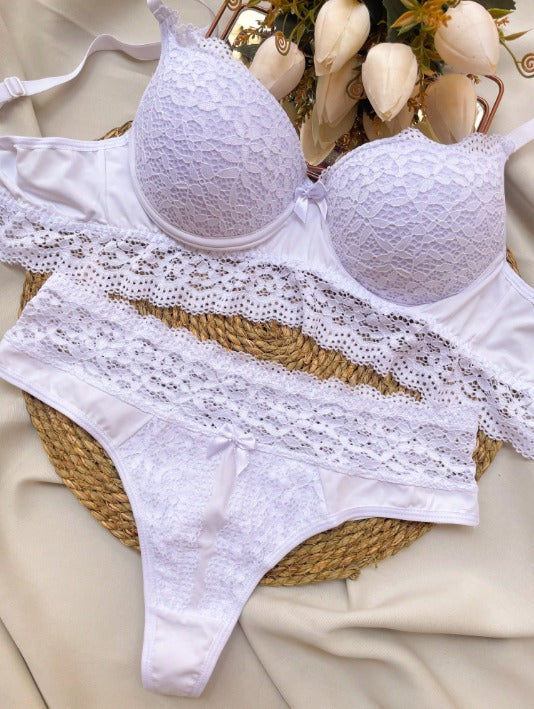 💎 Conjunto Márcia – Elegância, Renda & Sensualidade Premium