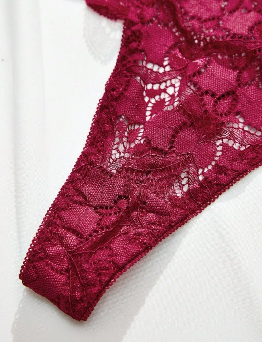 Conjunto de Lingerie em Renda Premium Paris