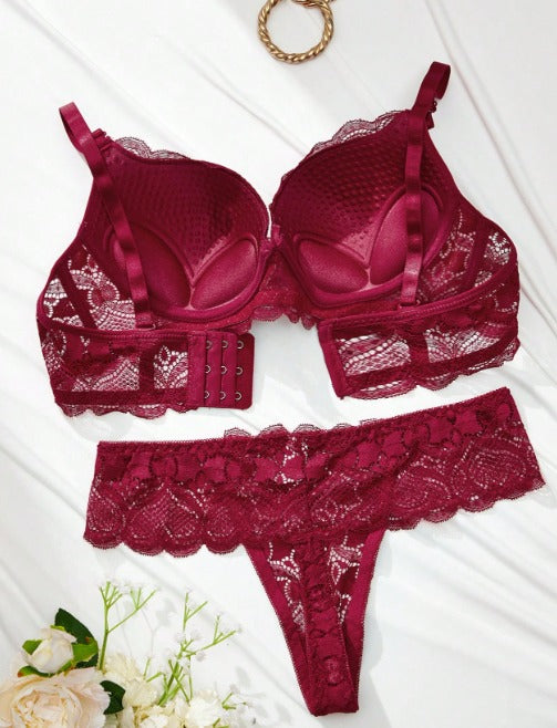 Conjunto de Lingerie em Renda Premium Paris