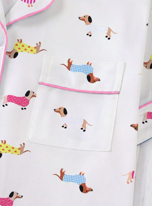 Pijama Americano Puppy Love