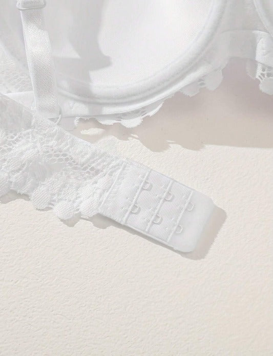 Sutiã Push-Up White Luxury – O Poder do Decote Perfeito