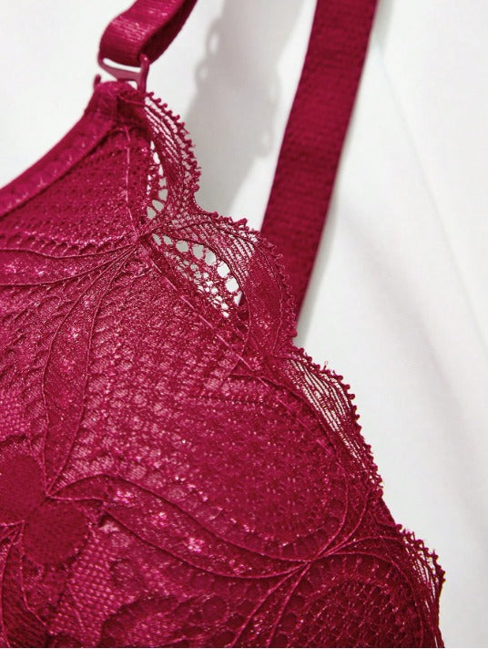 Conjunto de Lingerie em Renda Premium Paris