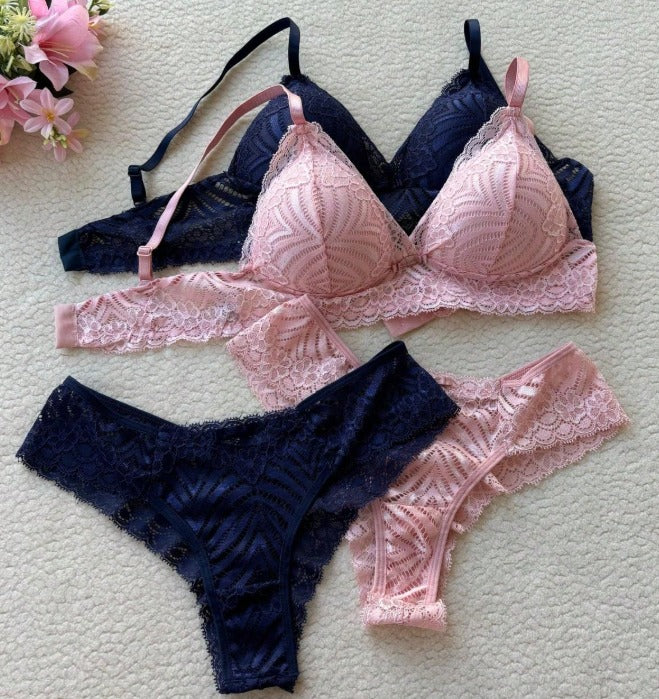 Kit 2 Conjuntos Lingerie Confort Premium Amore (Leve Dois Completo)