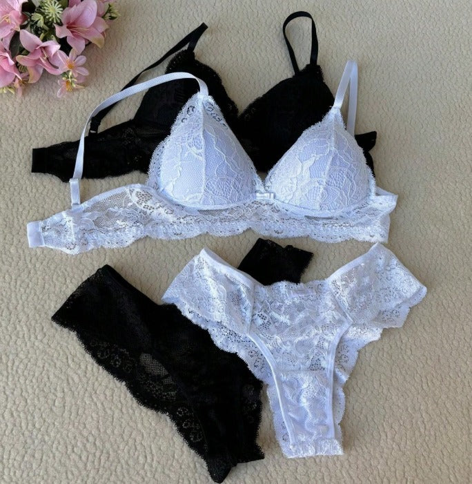 Kit 2 Conjuntos Lingerie Confort Premium Amore (Leve Dois Completo)