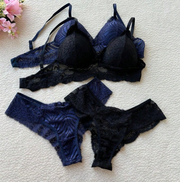 Kit 2 Conjuntos Lingerie Confort Premium Amore (Leve Dois Completo)
