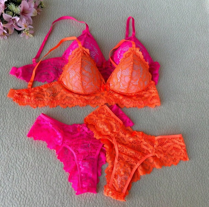 Kit 2 Conjuntos Lingerie Confort Premium Amore (Leve Dois Completo)