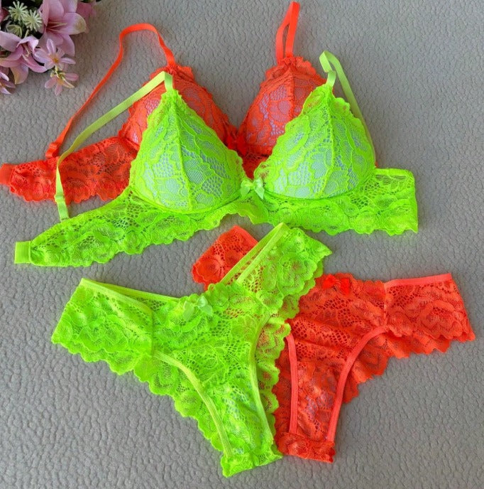 Kit 2 Conjuntos Lingerie Confort Premium Amore (Leve Dois Completo)